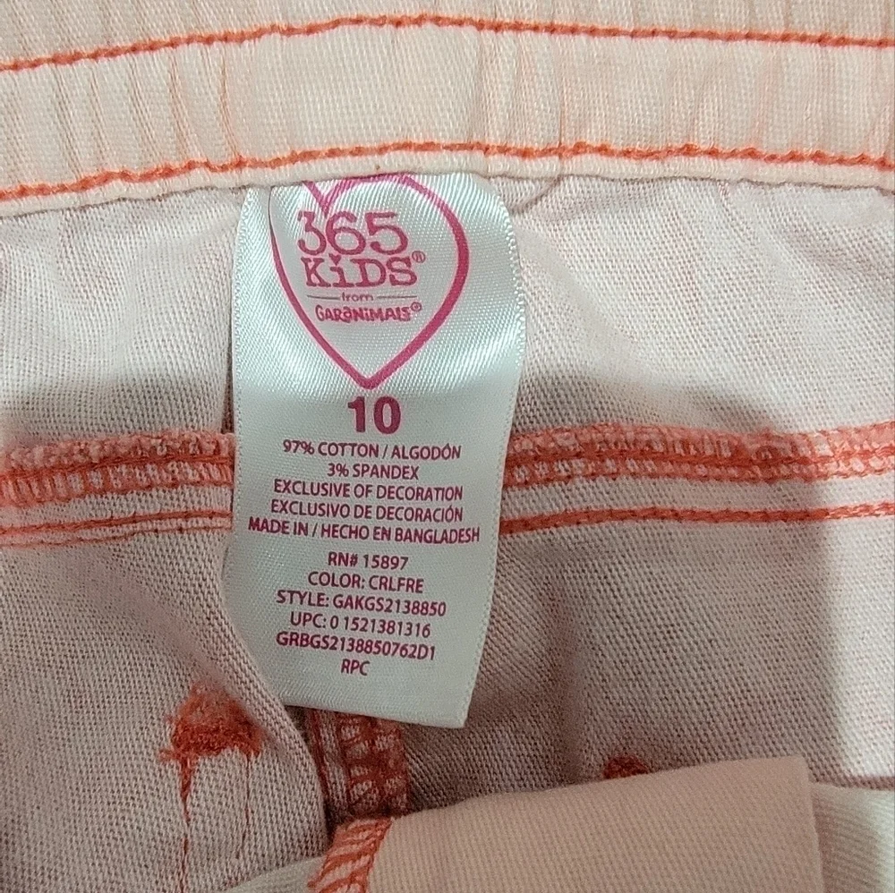 365 kids two tone cuffed jeans unicorn on pocket size: 10
